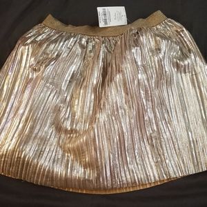 Carters girls gold skirt